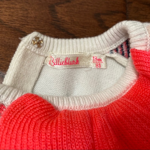 Billieblush Floral Ribbed Dress - Picture 6 of 8